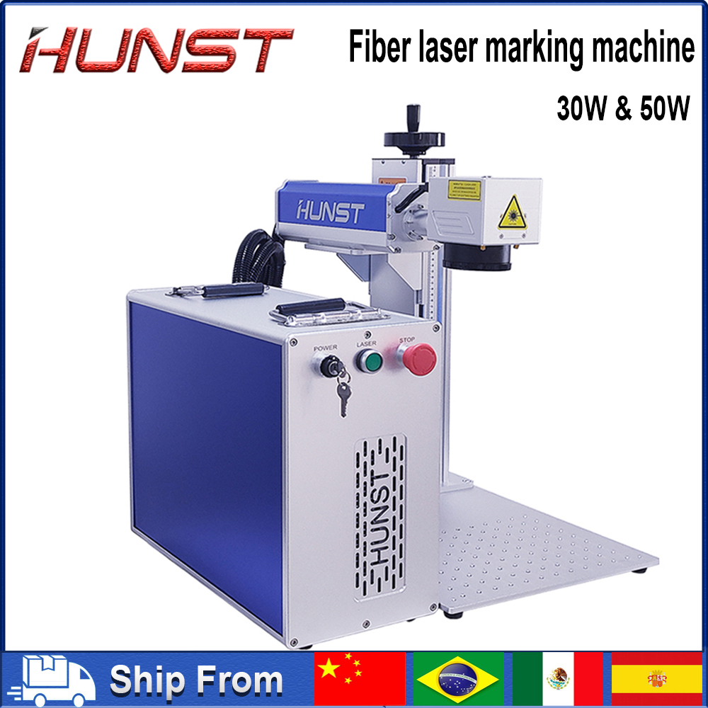 Industrial Laser Cutting - Hunst 50W 30W Fiber Laser Marking