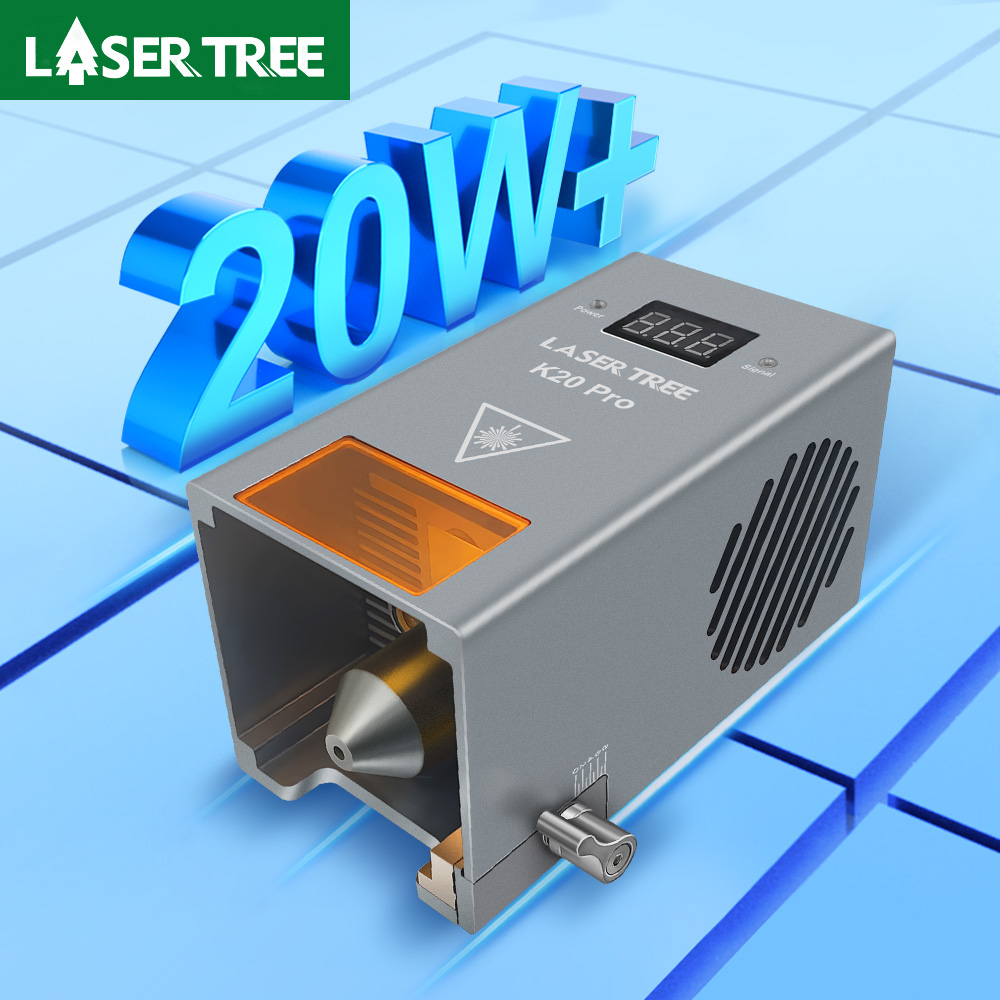 Air Assist Pump Laser - LASER TREE High Power 20W Optical