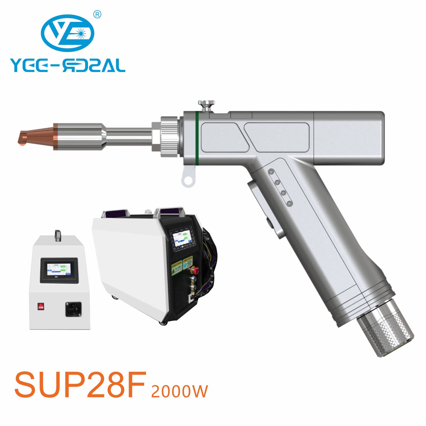 Industrial Handheld Laser Welder - NEW 2000W SUP28T Handheld Laser Air