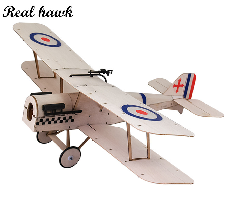 Industrial Laser Power - Sopwith-SE5A 378mm Balsa Biplane Laser-Cut RC