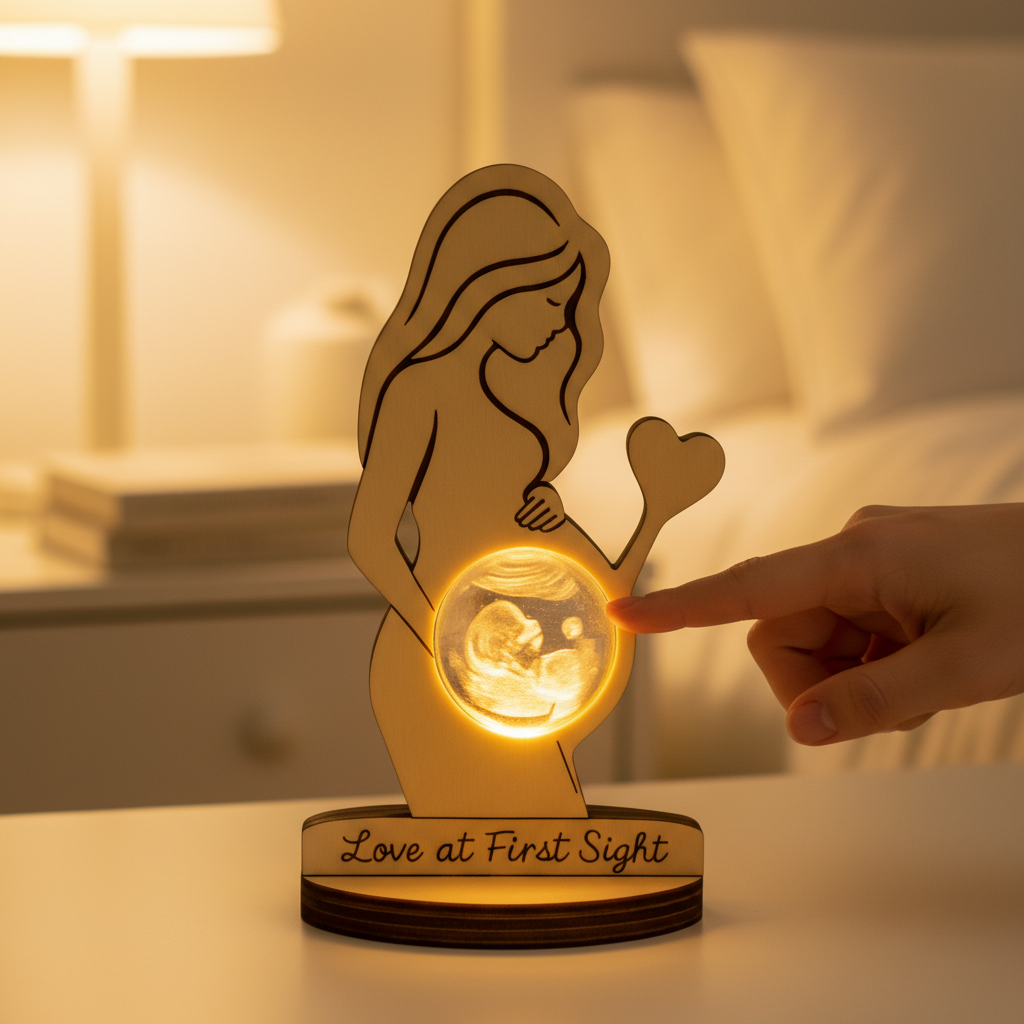 Industrial Laser Marker - Custom Photo Night Light Personalized 3D