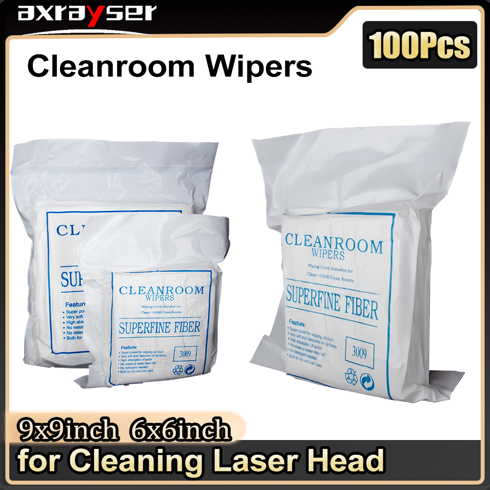 Industrial Laser Printer - Cleanroom Wipers Non Dust Cloth 100Pcs