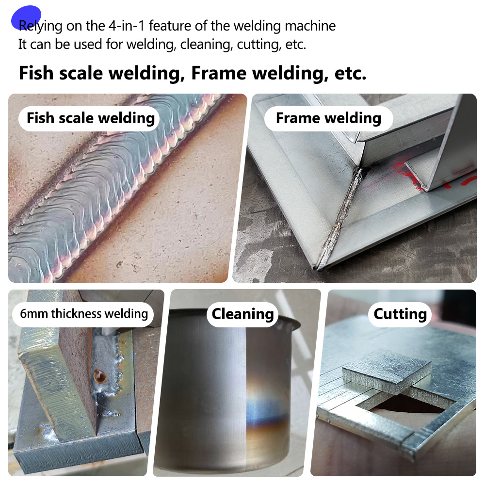 Four In One Air Cooling Handhe - Industrial Laser Welder Constant incelemesi ve fiyatı