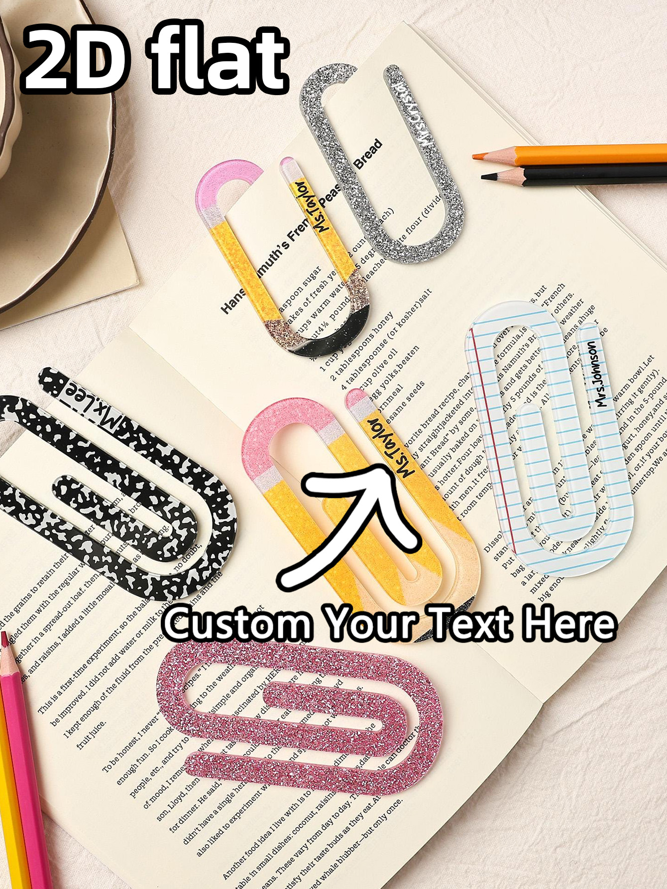 1PC Custom Bookmark - Personal - Industrial Laser Marker incelemesi ve fiyatı