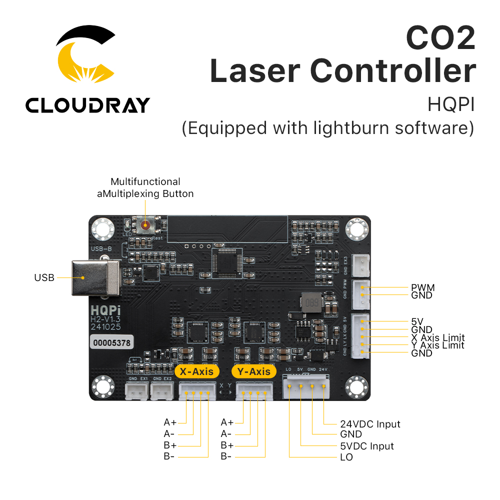 Cloudray CO2 Laser Controller  - Industrial Laser Solutions incelemesi ve fiyatı