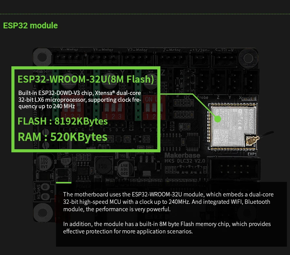 Makerbase MKS DLC32 V2.1 32Bit - Industrial Laser Sensor incelemesi ve fiyatı