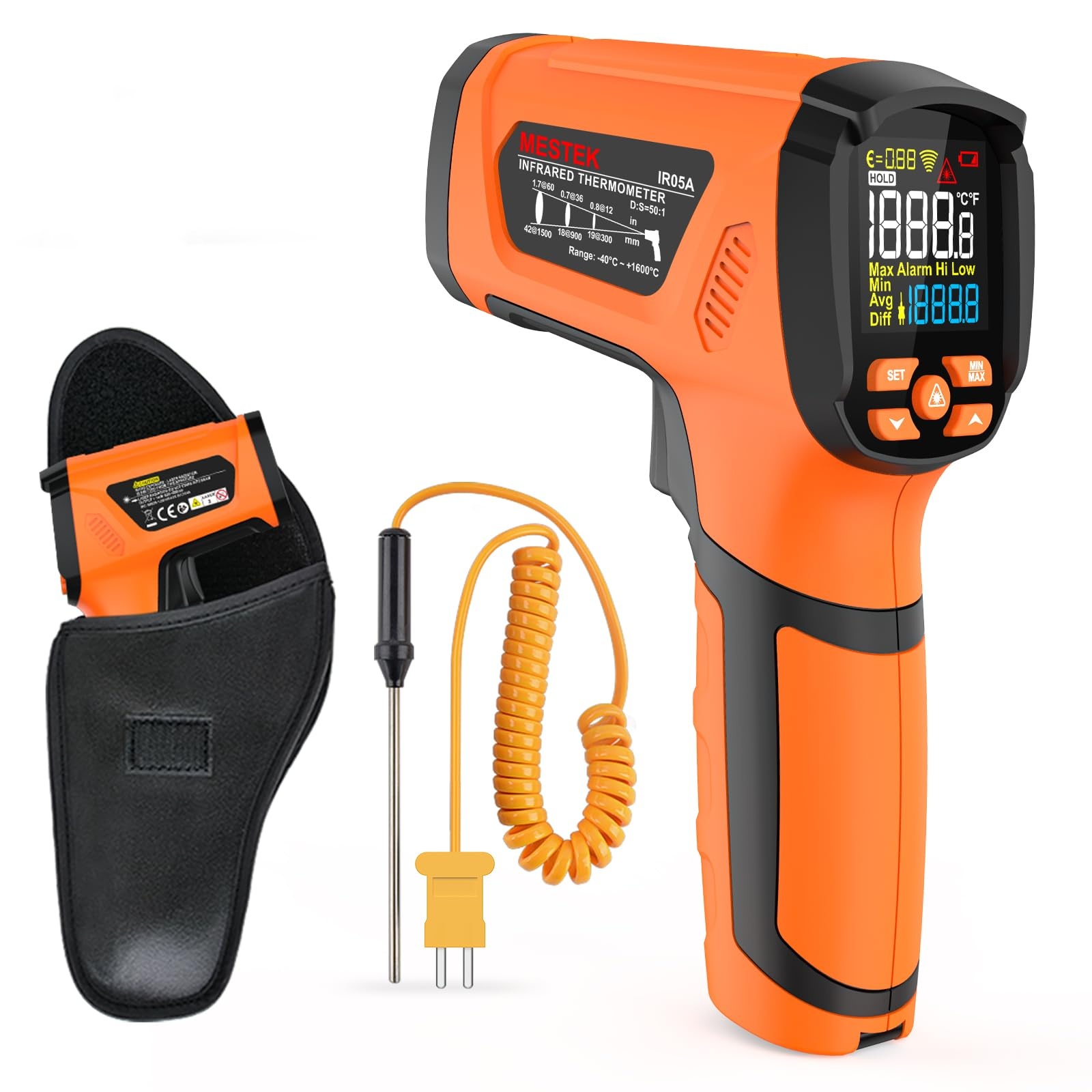 LCD Industrial Thermometer Inf - Industrial Infrared Laser incelemesi ve fiyatı
