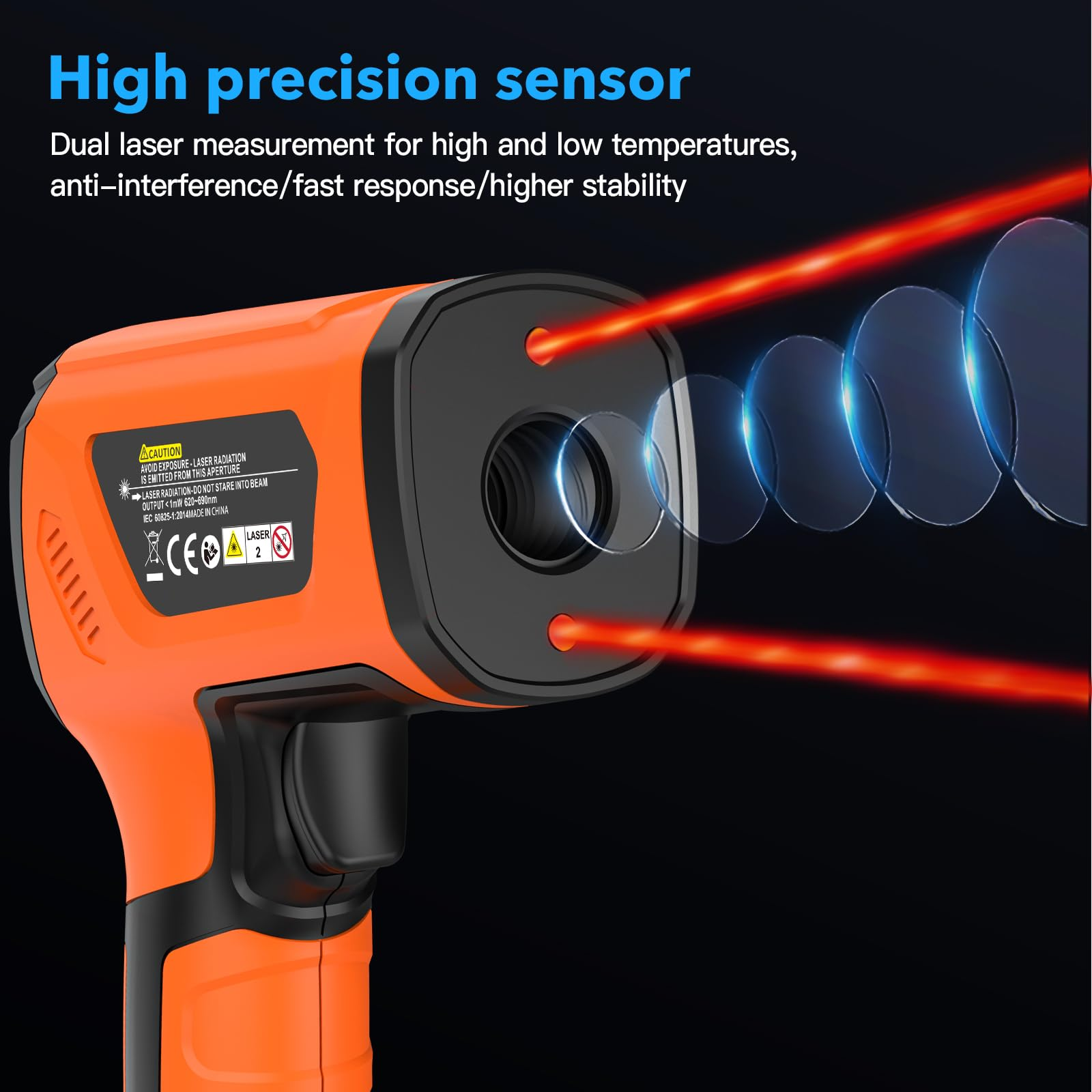 LCD Industrial Thermometer Inf - Industrial Infrared Laser incelemesi ve fiyatı