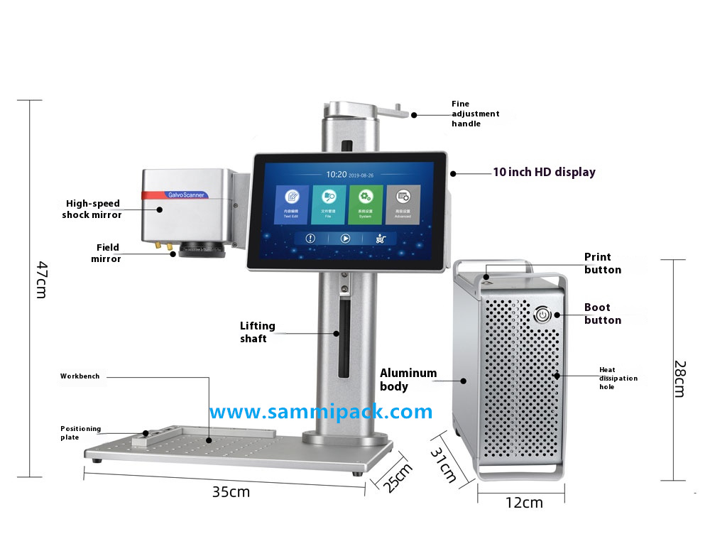 Upgraded Industrial Fiber Lase - Industrial Laser Engraver Price incelemesi ve fiyatı