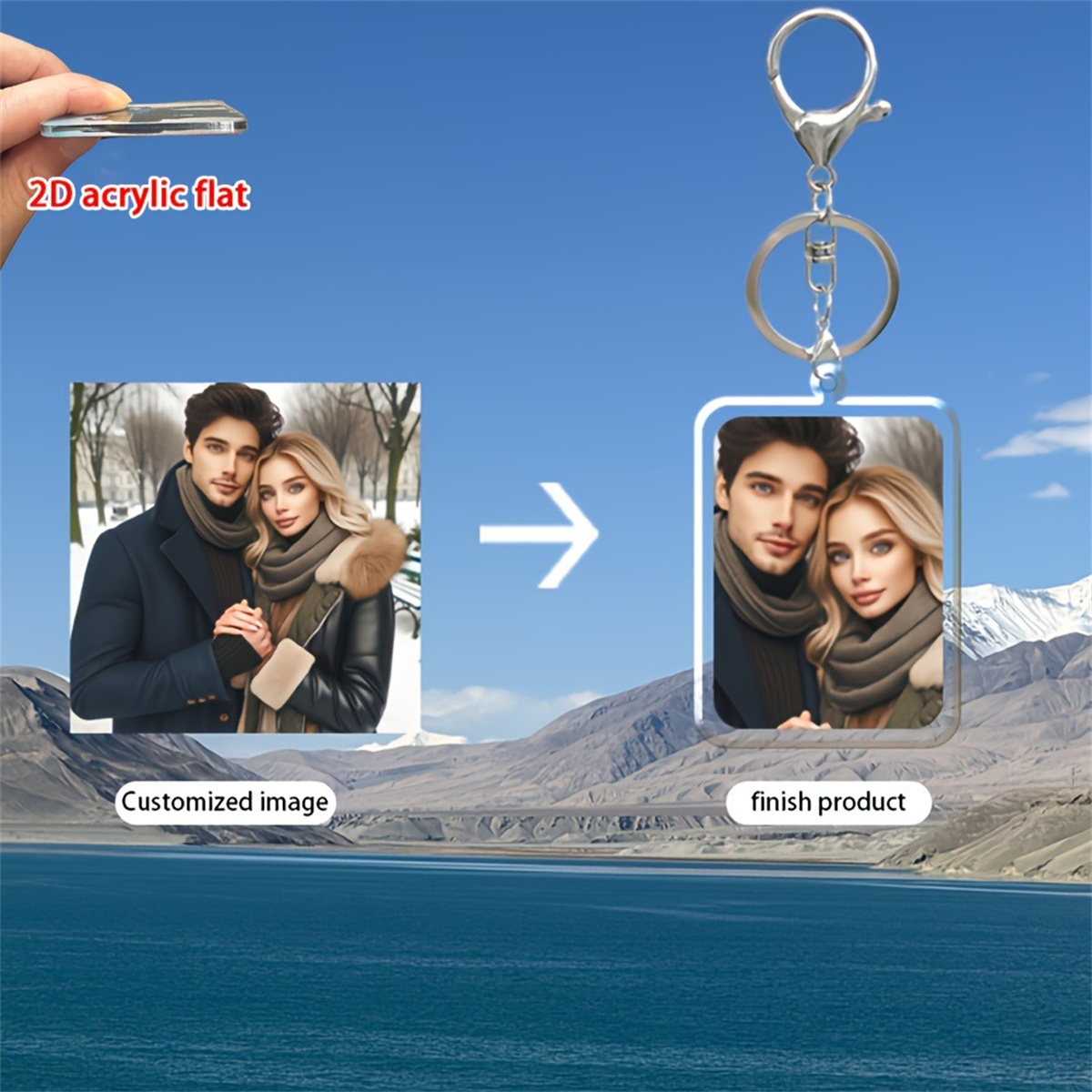 Custom 2D Flat Acrylic Photo K - Industrial Laser Power incelemesi ve fiyatı