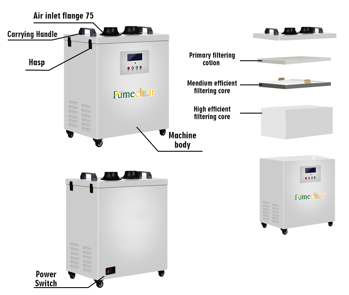 Strong Suction Industrial Weld - Industrial Laser Printer incelemesi ve fiyatı