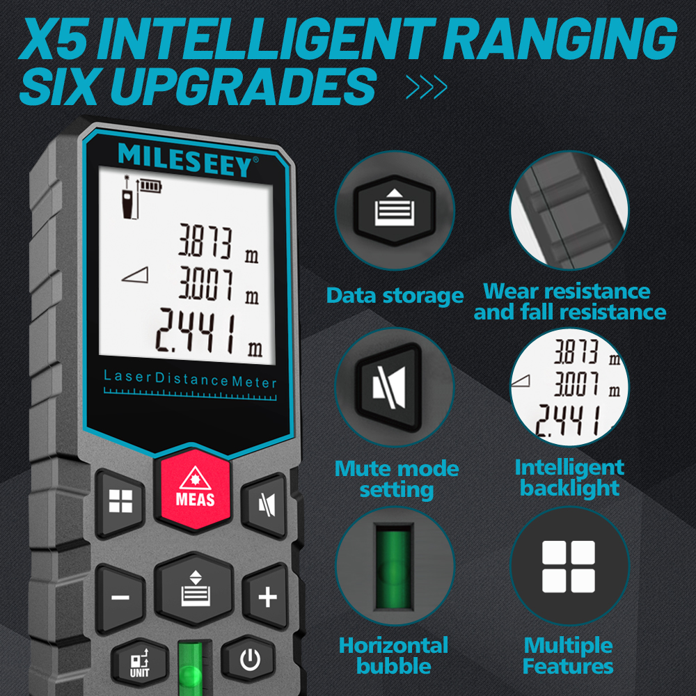 Mileseey X5 S6 Laser Tape Meas - Industrial Laser Sensor incelemesi ve fiyatı