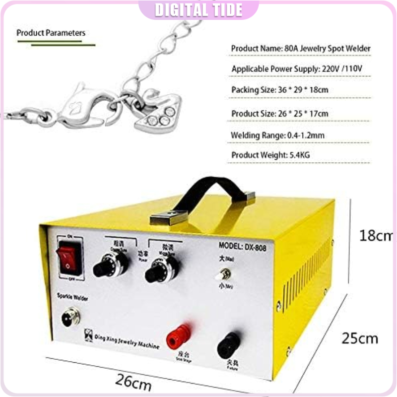 DX-80A Pulse Spot Welding Hand - Industrial Laser Welder Constant incelemesi ve fiyatı
