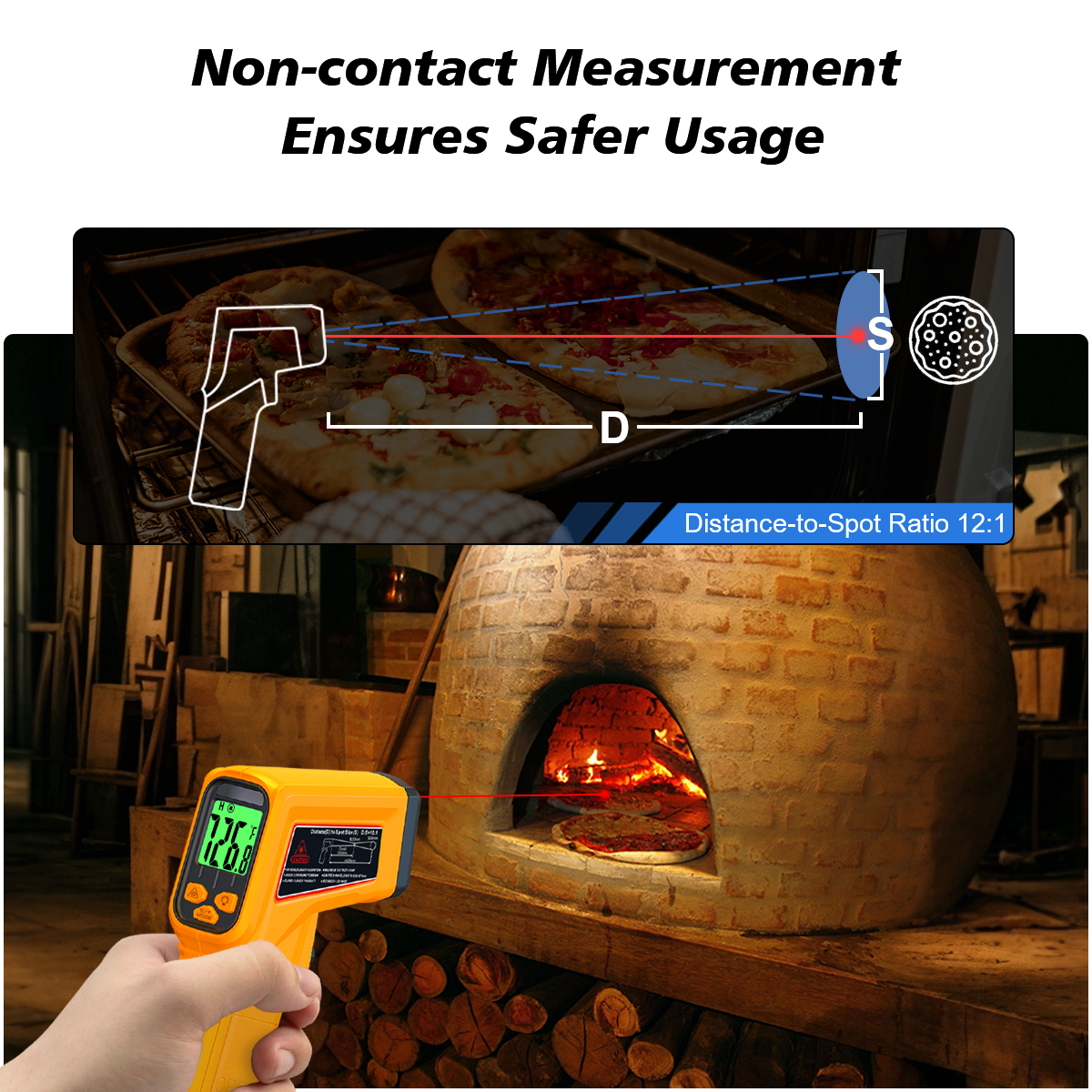 NJTY Infrared Thermometer Lase - Industrial Infrared Laser incelemesi ve fiyatı