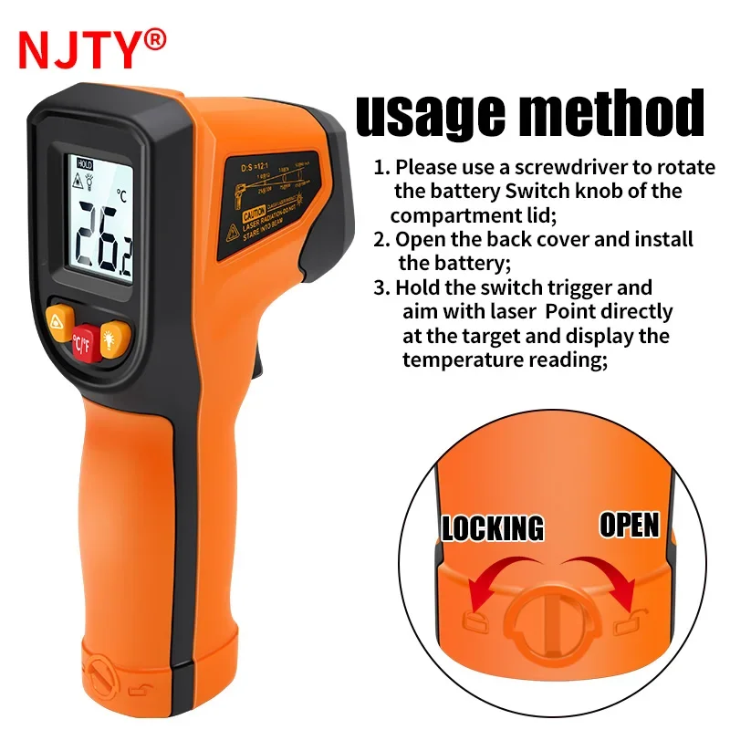 T400 T600 Digital Infrared The - Industrial Infrared Laser incelemesi ve fiyatı