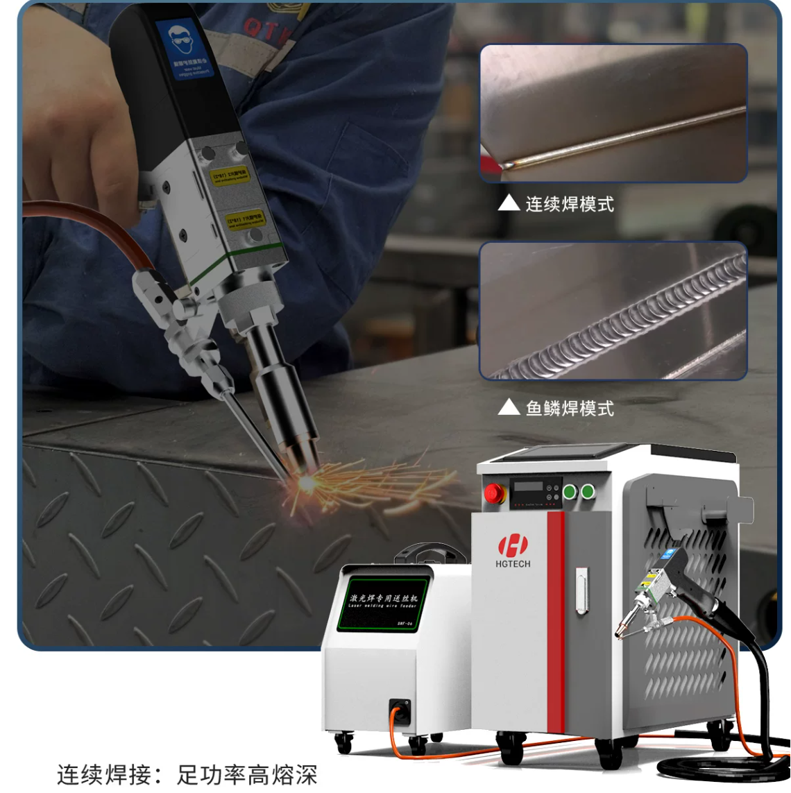 HGTECH 3-in-1 Handheld Laser W - Industrial Handheld Laser Welder incelemesi ve fiyatı