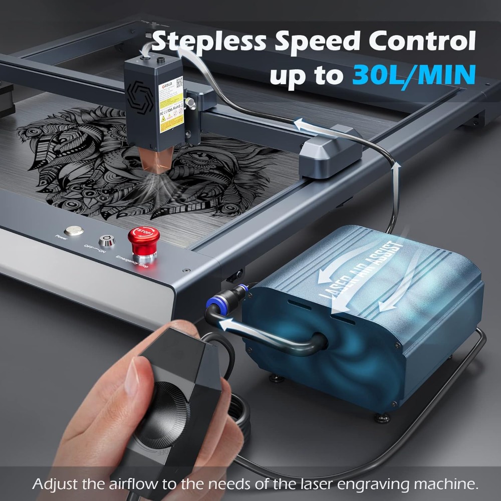 30L/min Air Assist Pump for La - Air Assist Pump Laser incelemesi ve fiyatı