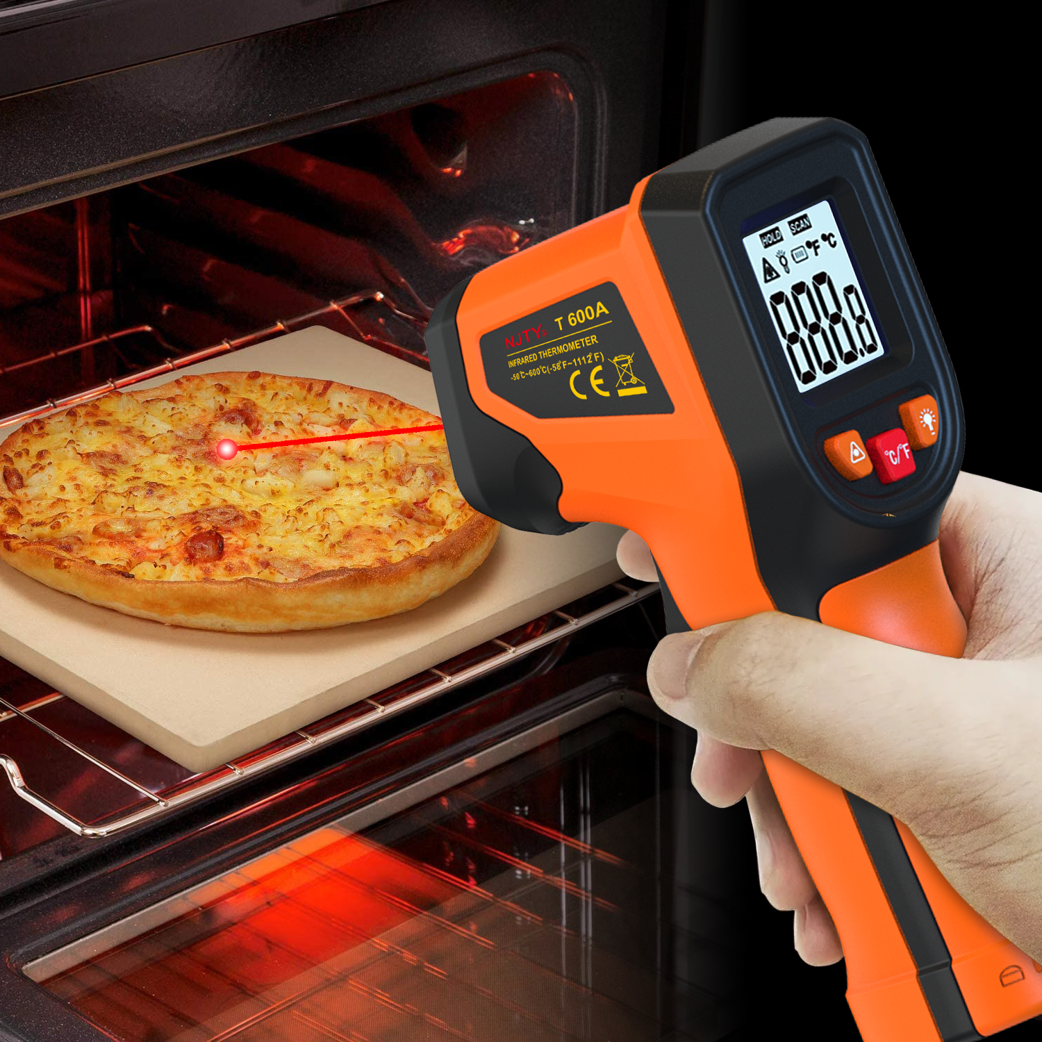 NJTY T600T600A Laser Temperatu - Industrial Infrared Laser incelemesi ve fiyatı