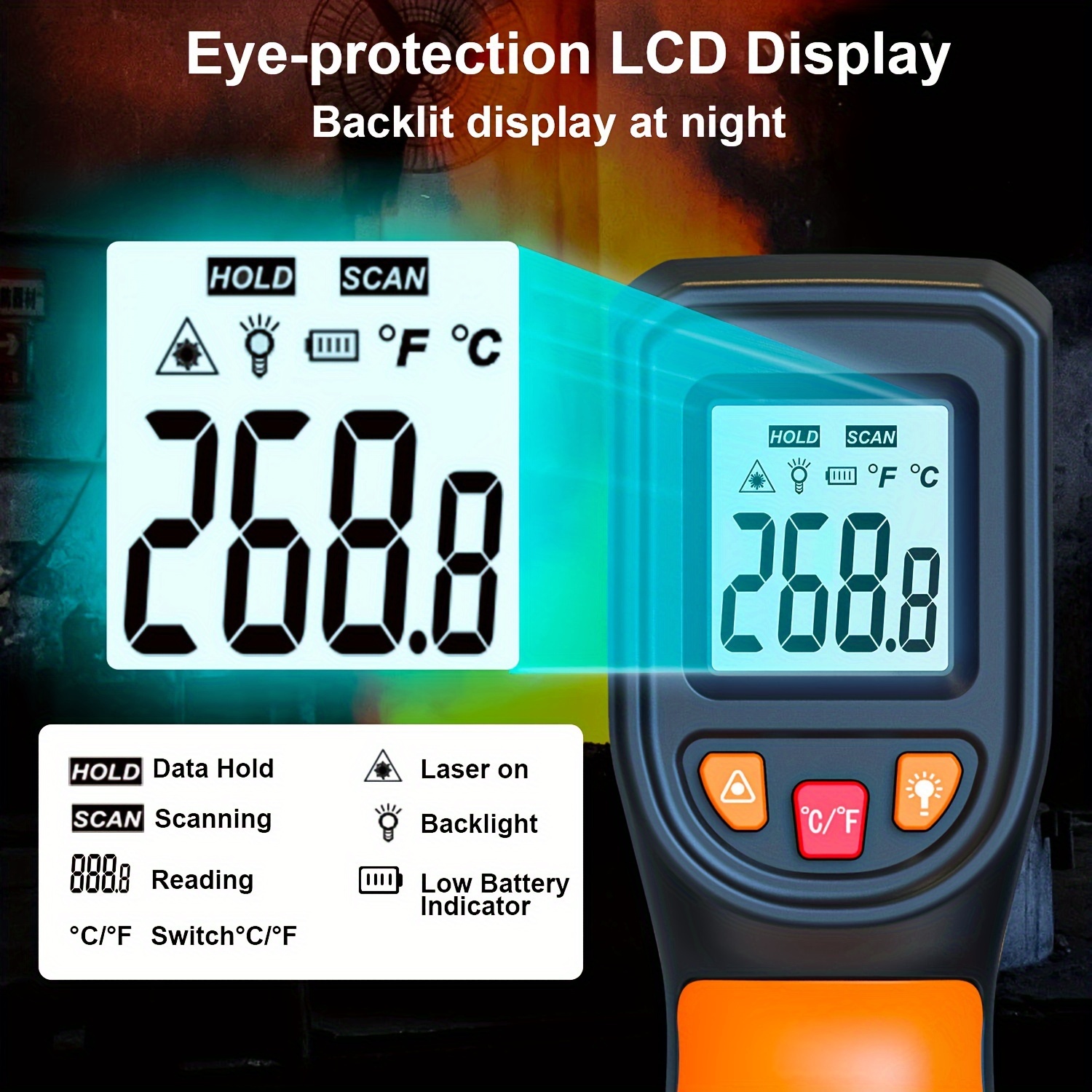 NJTY T600T600A Laser Temperatu - Industrial Infrared Laser incelemesi ve fiyatı