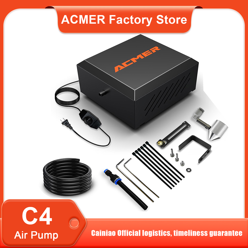 ACMER C4 Laser Air Assist Pump - Air Assist Pump Laser incelemesi ve fiyatı