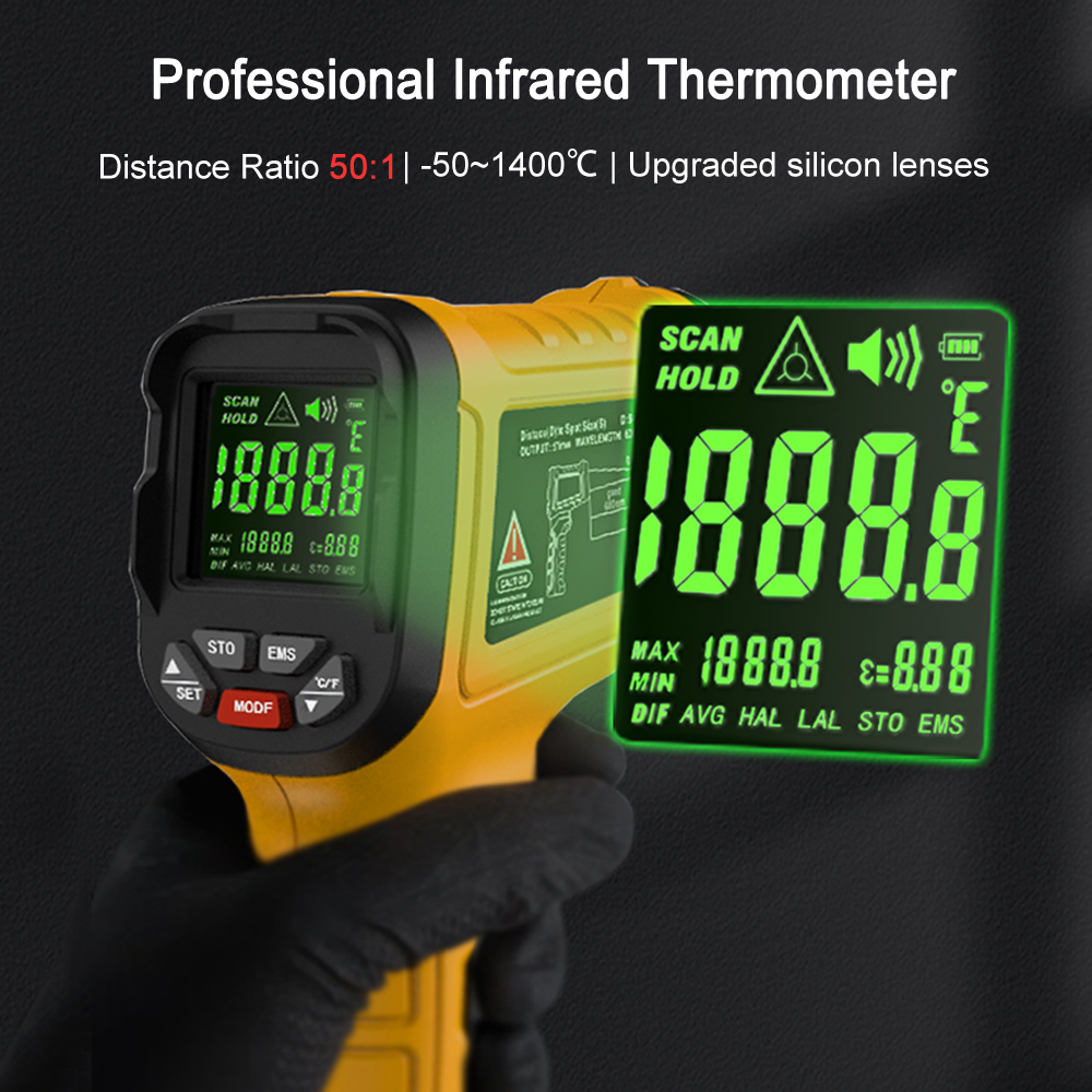 BSIDE -50~1400C Infrared Therm - Industrial Infrared Laser incelemesi ve fiyatı