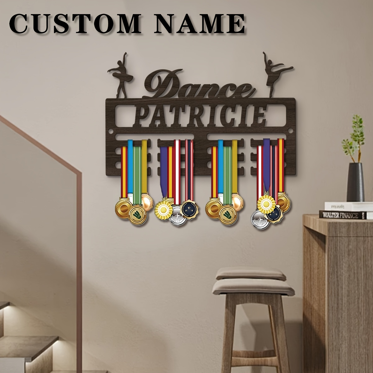 1pc Custom Wooden Medal Hanger - Industrial Laser Marker incelemesi ve fiyatı