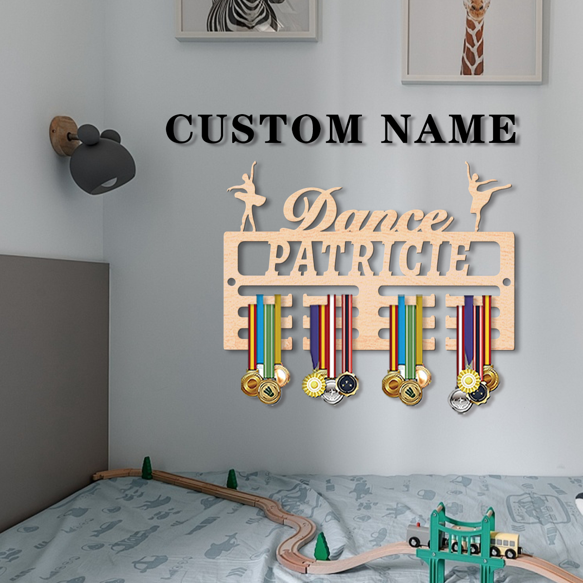 1pc Custom Wooden Medal Hanger - Industrial Laser Marker incelemesi ve fiyatı