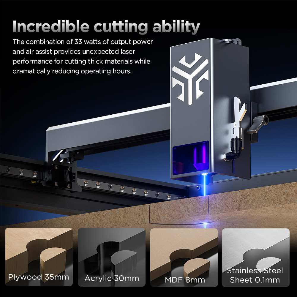 ACMER P2 Laser Engraver 33W 20 - Industrial Laser Solutions incelemesi ve fiyatı