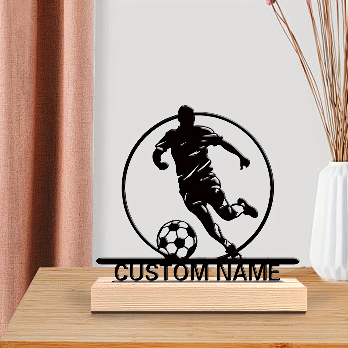 Custom Soccer Player Metal Sta - Industrial Laser Marker incelemesi ve fiyatı