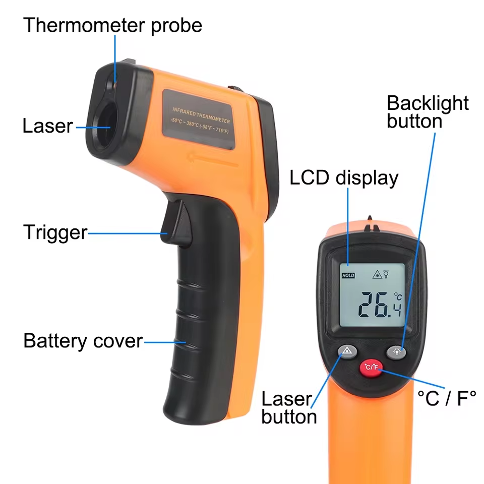 New T600 T600A Digital Infrare - Industrial Infrared Laser incelemesi ve fiyatı