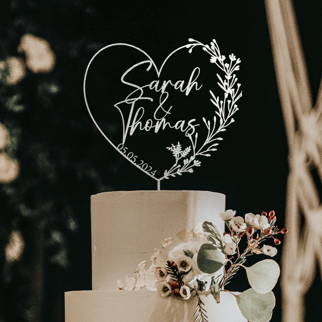 Gold Cake Topper with Heart, H - Industrial Laser Power incelemesi ve fiyatı