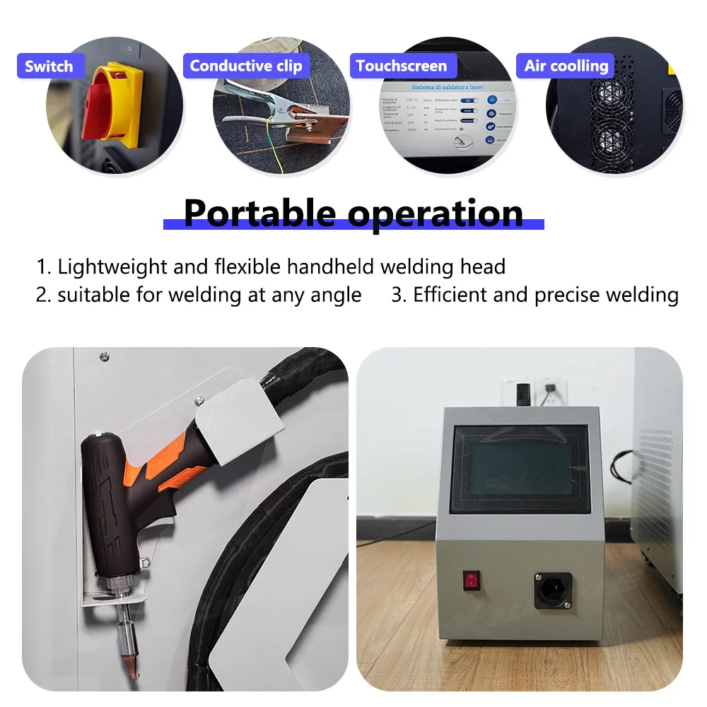 Automatic 4 in 1 Air-Cooled Ha - Industrial Laser Welder Constant incelemesi ve fiyatı