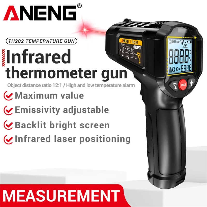 ANENG TH202 Industrial Handhel - Industrial Infrared Laser incelemesi ve fiyatı