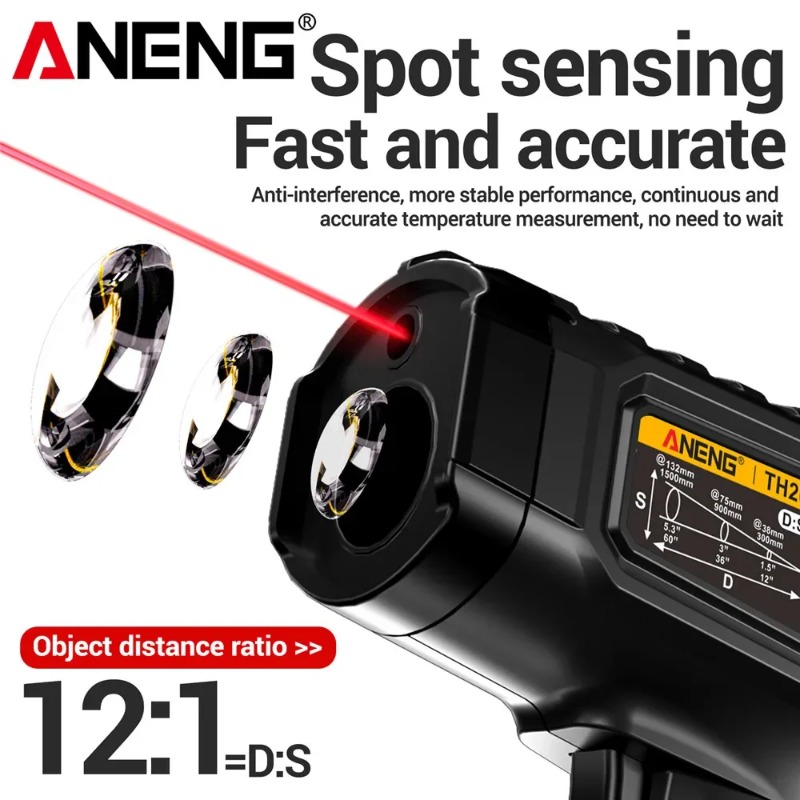 ANENG TH202 Industrial Handhel - Industrial Infrared Laser incelemesi ve fiyatı