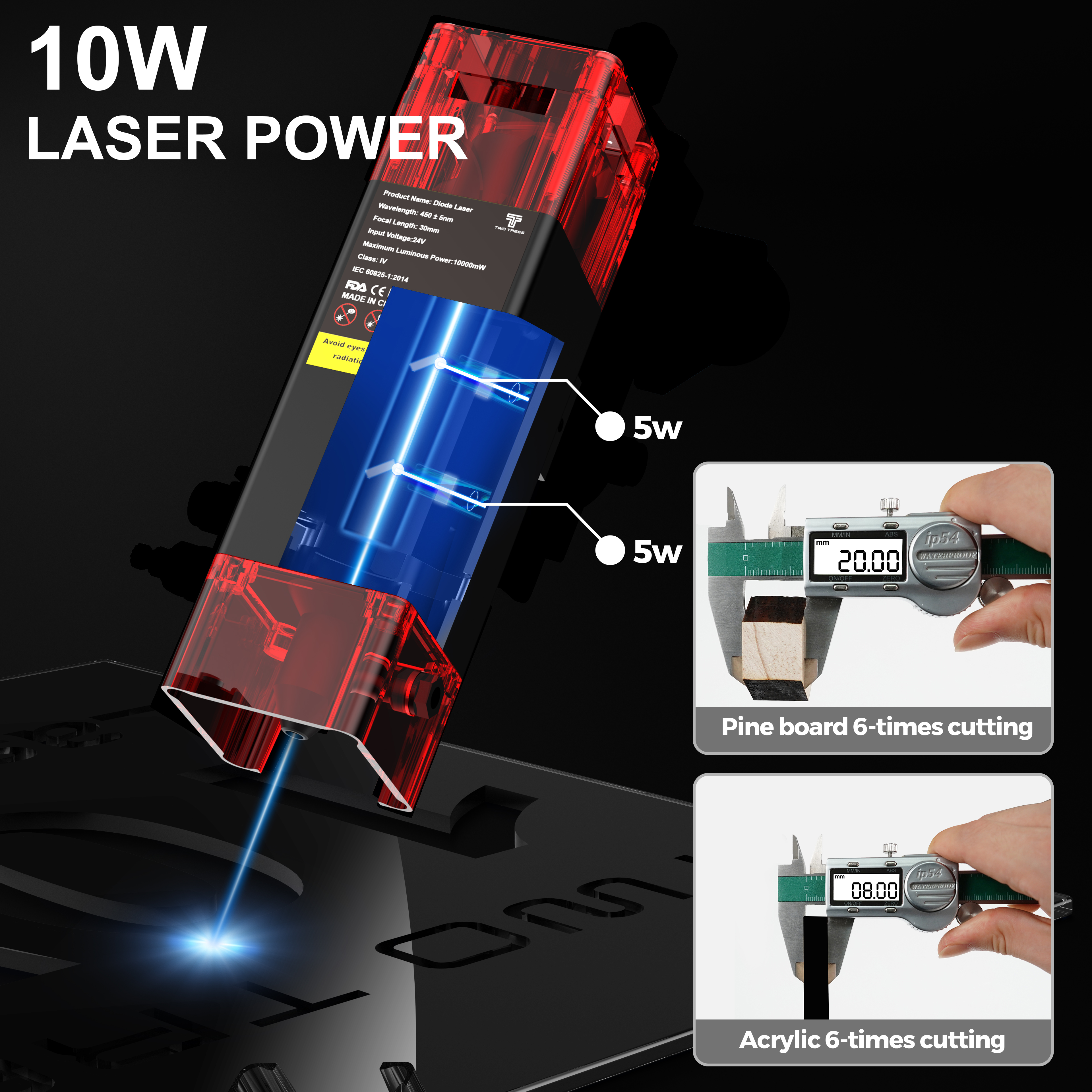 TWOTREES TTS-10 Pro Laser Engr - Industrial Laser Solutions incelemesi ve fiyatı