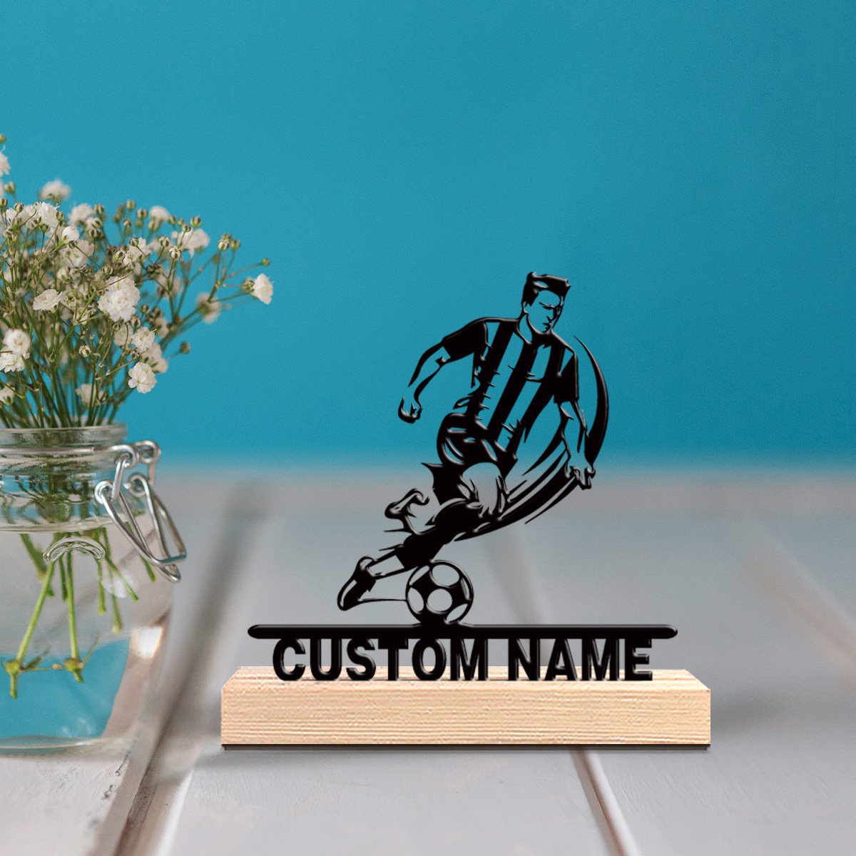 1pc Personalized Custom Footba - Industrial Laser Marker incelemesi ve fiyatı