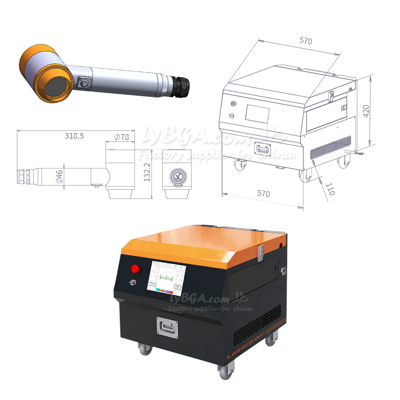 Rust Removal Cleaning Machine  - Industrial Applications Of Laser incelemesi ve fiyatı