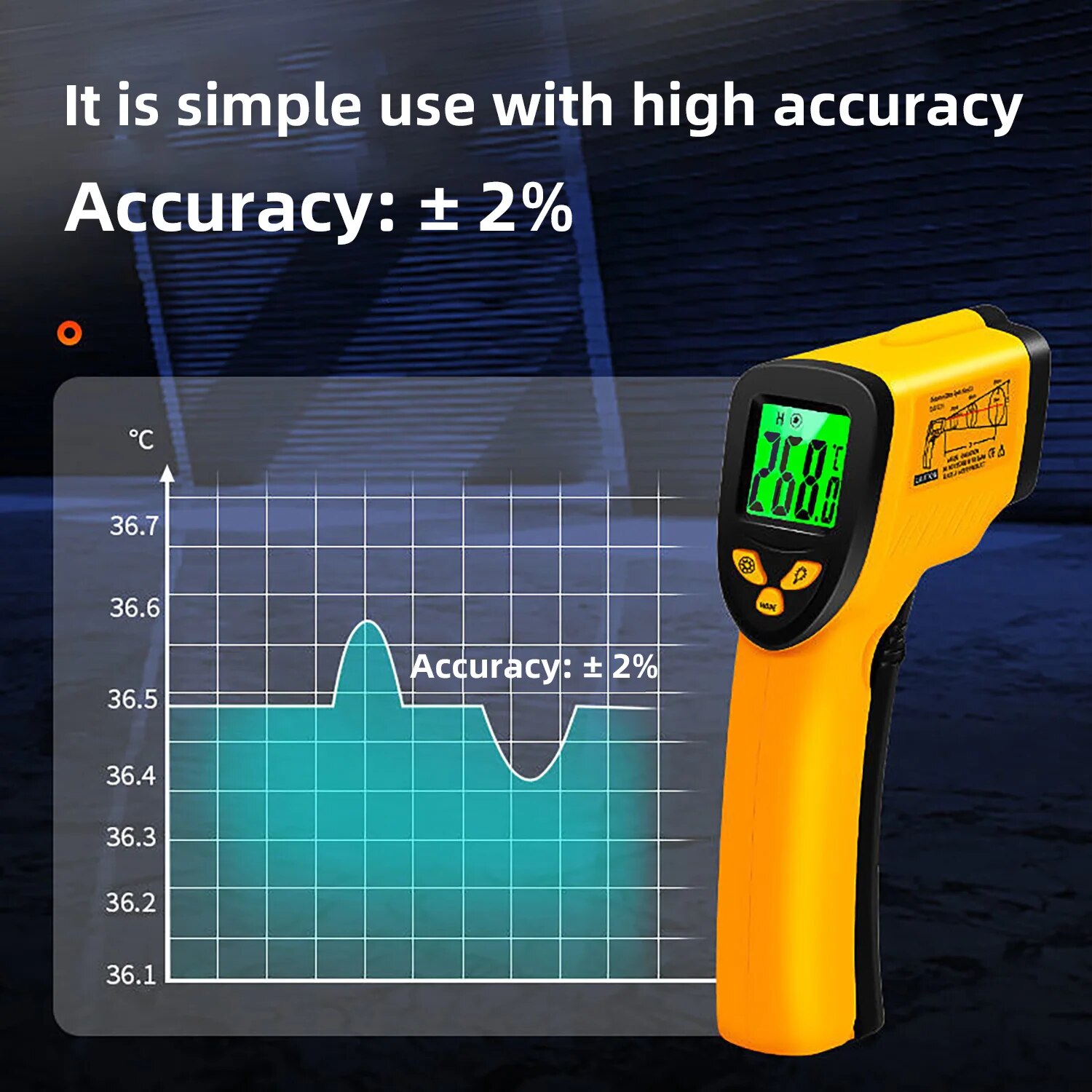Digital Infrared Thermometer - - Industrial Infrared Laser incelemesi ve fiyatı