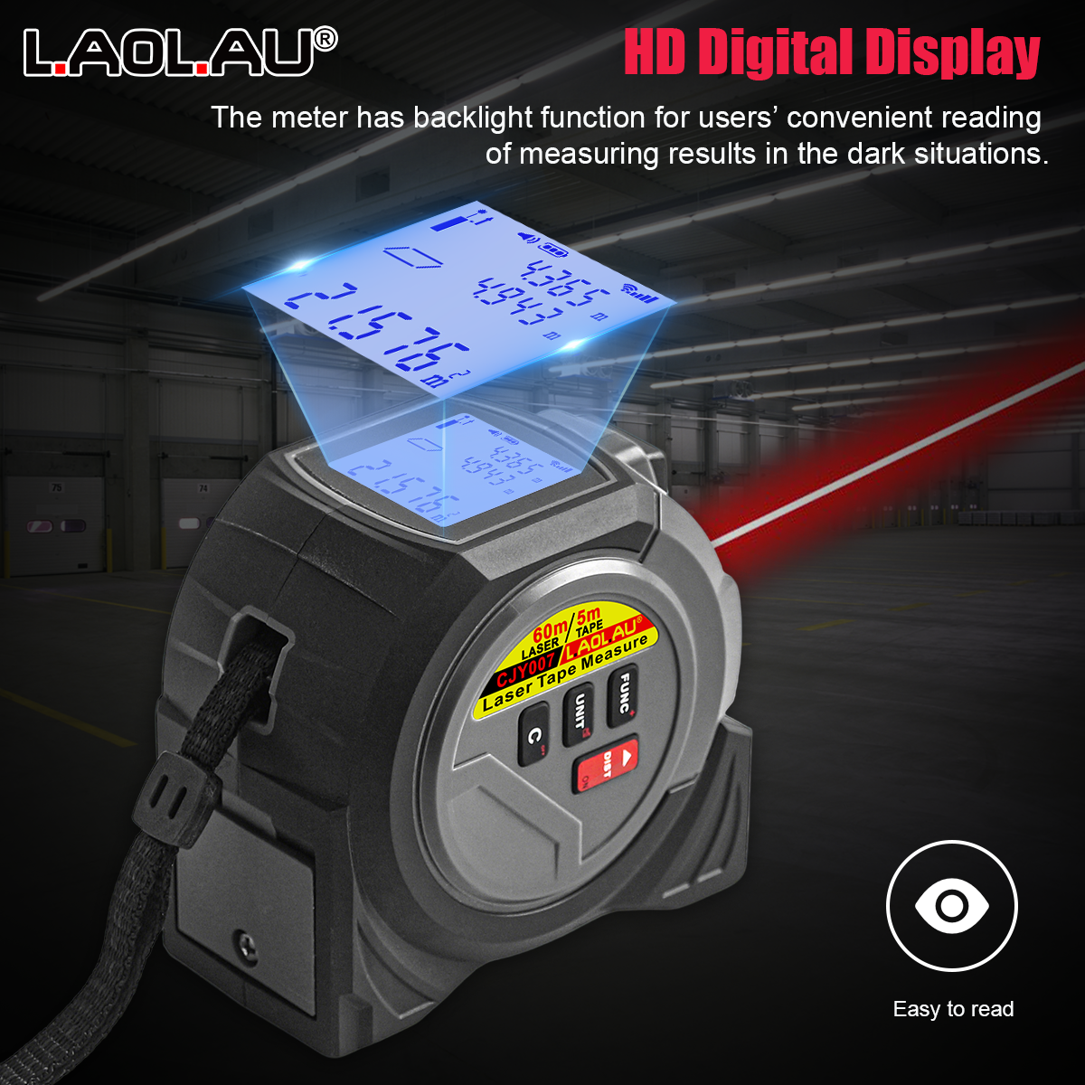 3-In-1 Laser Rangefinder 5m Ta - Industrial Laser Power incelemesi ve fiyatı