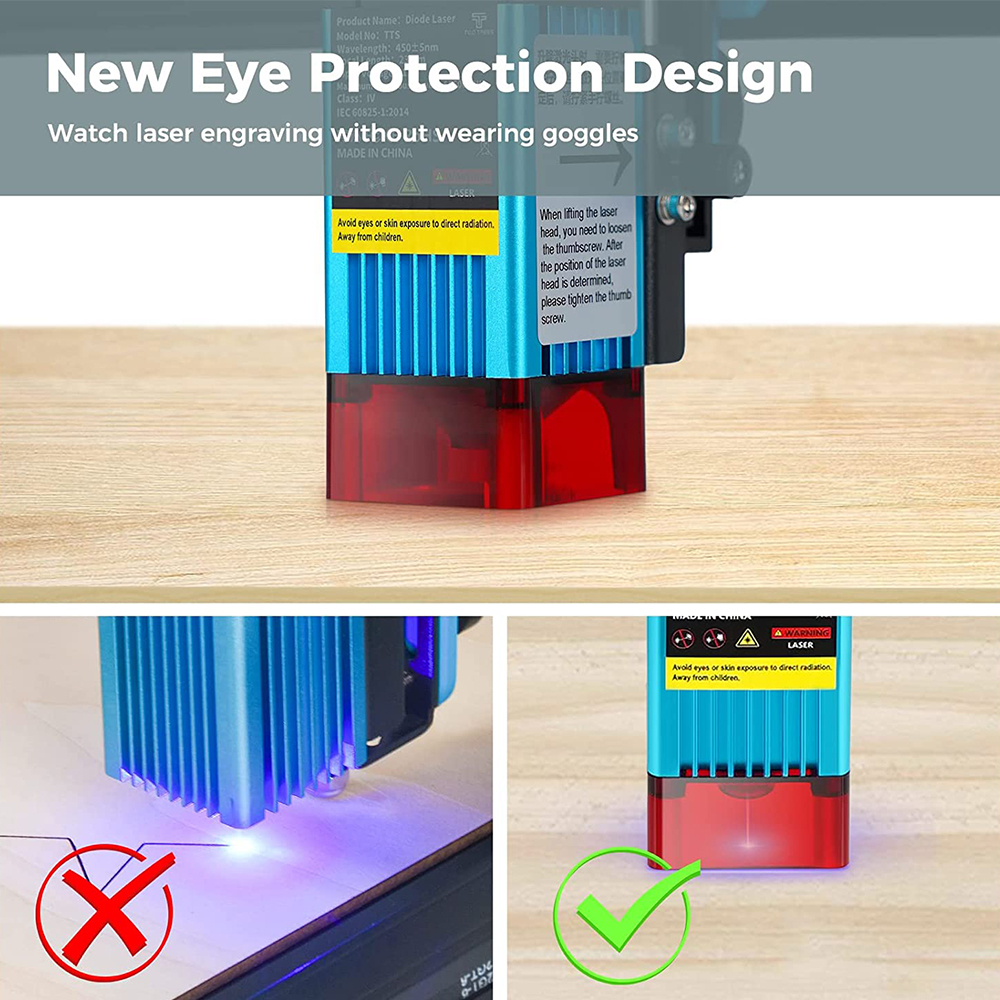 TWOTREES TTS pro 5.5W 10W Lase - Industrial Laser Sensor incelemesi ve fiyatı