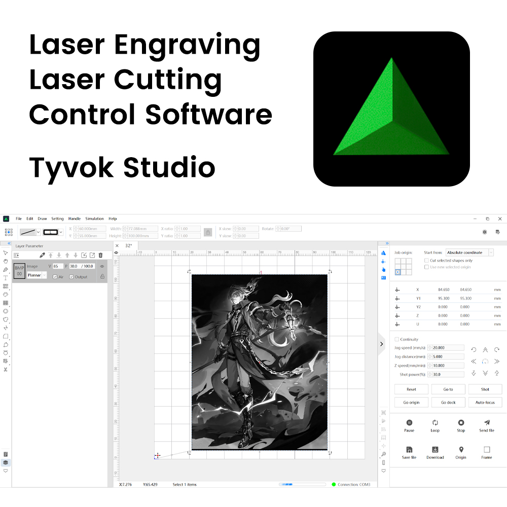 TyvokStudio Control Software L - Industrial Laser Solutions incelemesi ve fiyatı