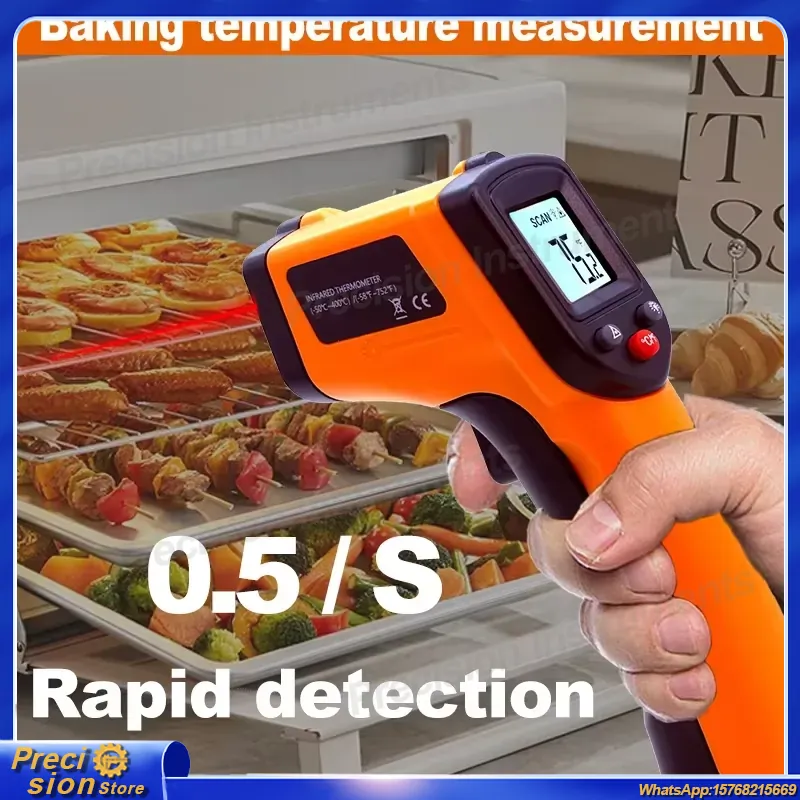 Infrared Thermometer Gun Non C - Industrial Infrared Laser incelemesi ve fiyatı