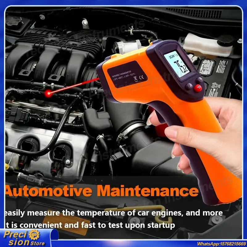 Infrared Thermometer Gun Non C - Industrial Infrared Laser incelemesi ve fiyatı