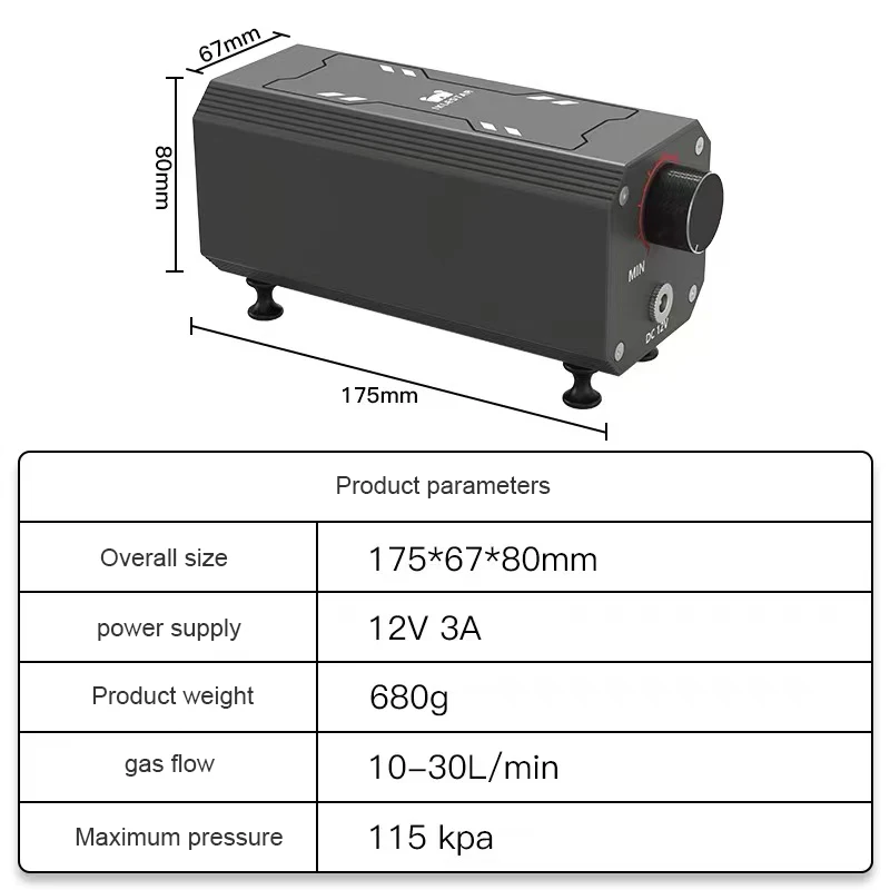 Air Assist Compressor AC 110V/ - Air Assist Pump Laser incelemesi ve fiyatı