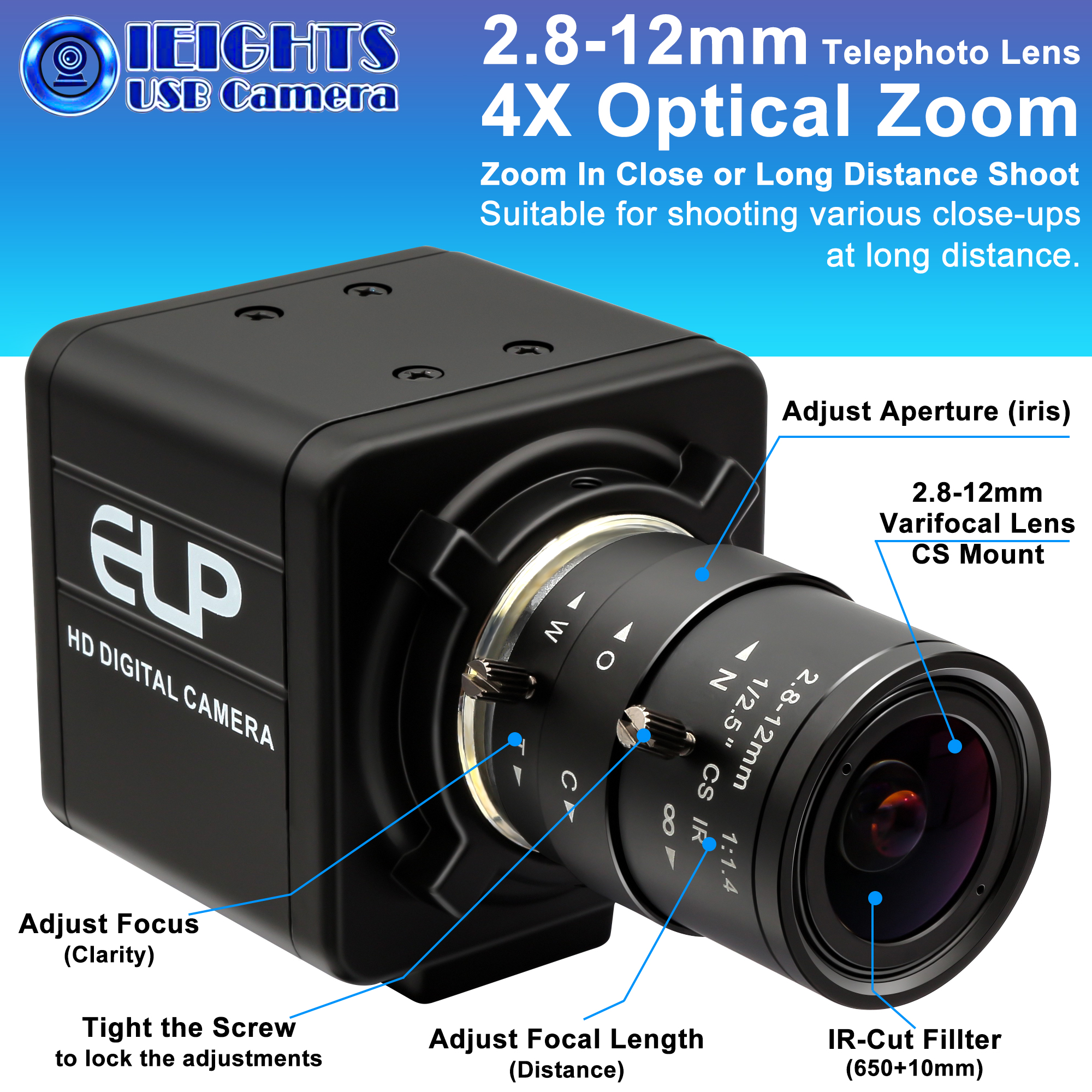 ELP 5MP Global Shutter Industr - Industrial Laser Printer incelemesi ve fiyatı